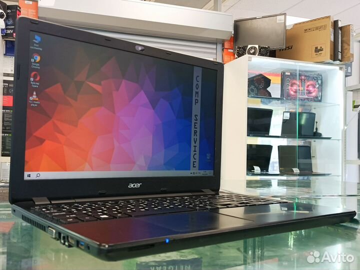 Ноутбук Acer 4 ядра 4gb SSD Гарантия