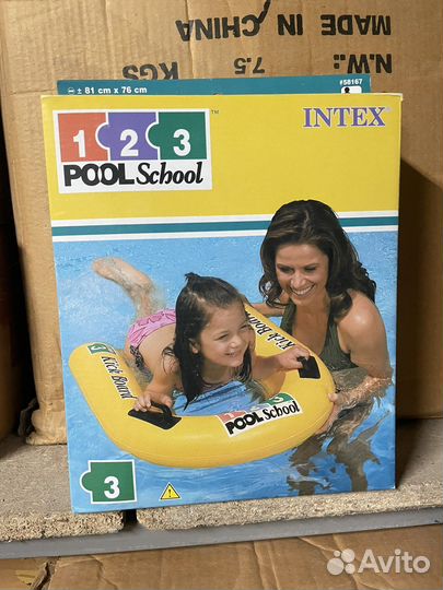 Круг для плавания Intex pool school