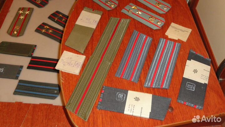 Погоны са/ра-различных родов войск-комплект