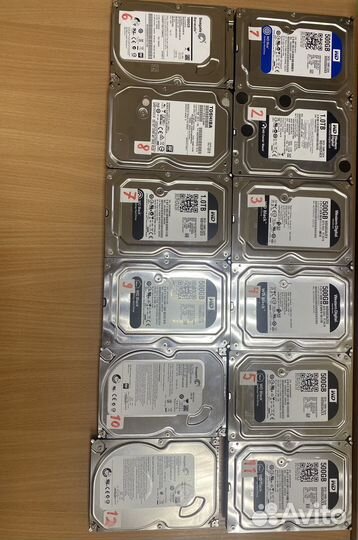 Жесткие диски 3.5: 250,500,1000Gb