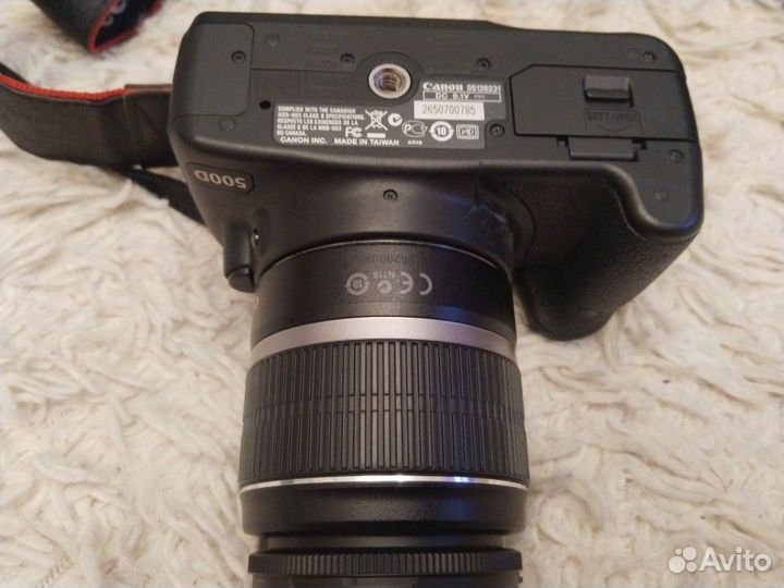 Зеркальный фотоаппарат Canon 500d eos