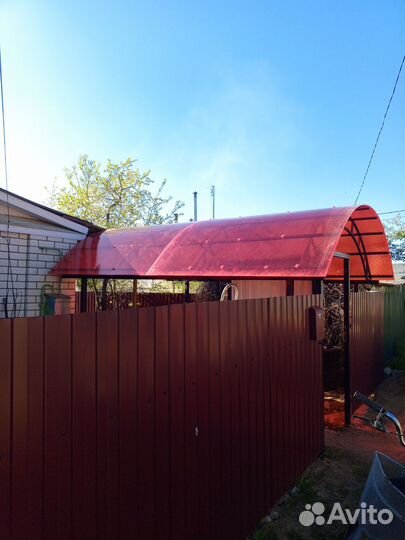 Навес арочный