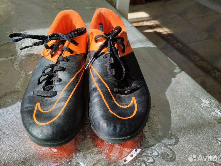 Футбольные бутсы nike на мальчика