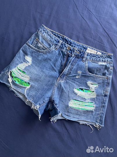 Шорты джинсовые