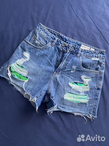 Шорты джинсовые