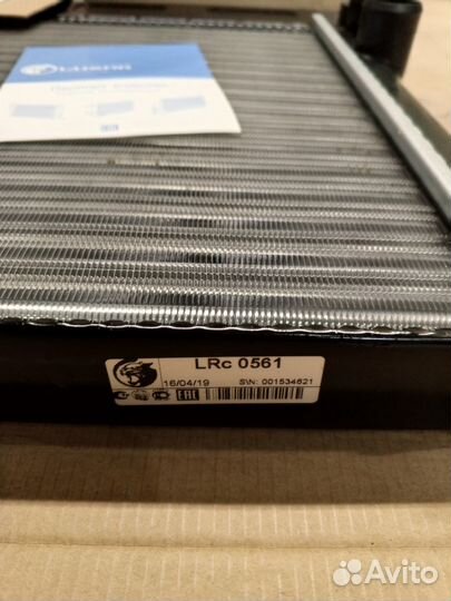 Радиатор охлаждения двигателя luzar LRC0561