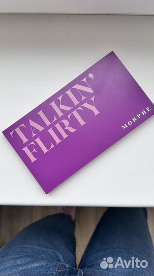 Палетка теней morphe talking flirty
