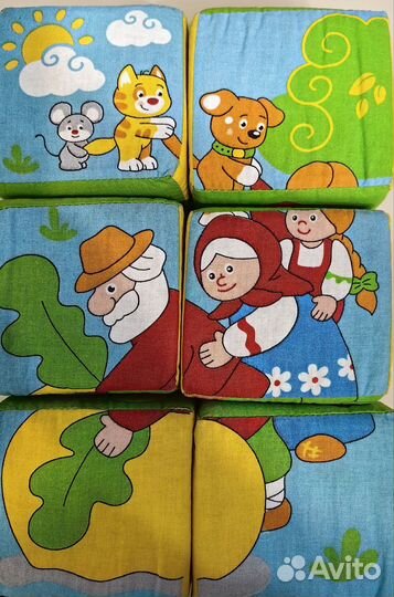 Мягкие кубики мякиш