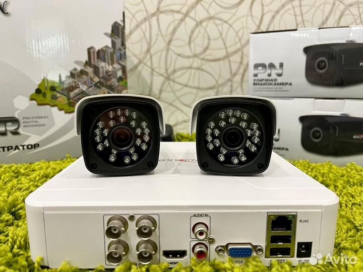 Комплект оборудования для видеонаблюдения