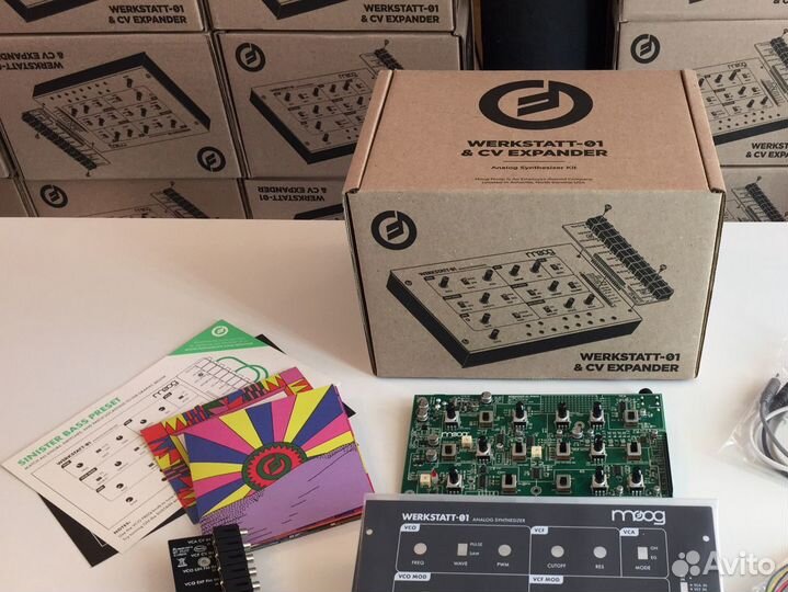 Moog Werkstatt 01 Analog Synth and CV Expander