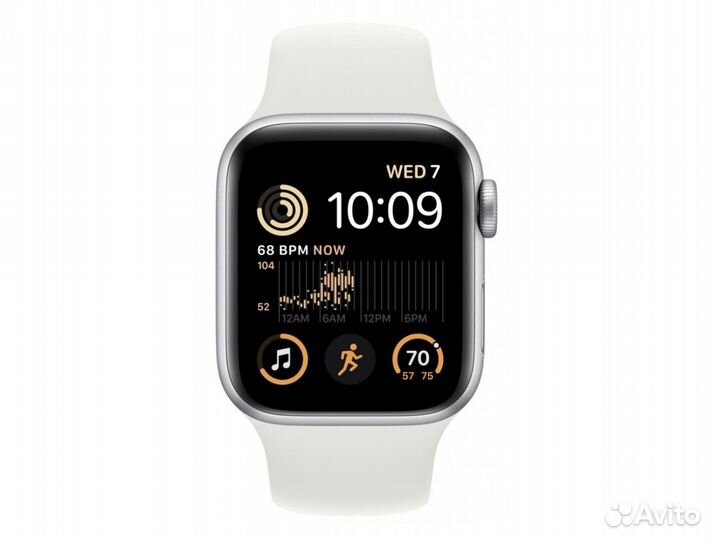 Apple Watch SE 2023 GPS 44мм silver новые