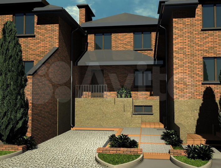 Таунхаус 238 м² на участке 5 сот.