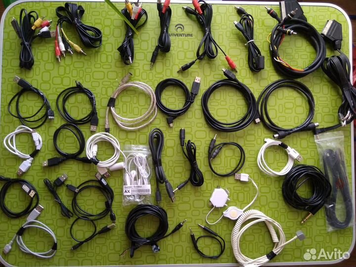 Адаптеры, Кабели USB, Кабели Тюльпаны, Зарядки