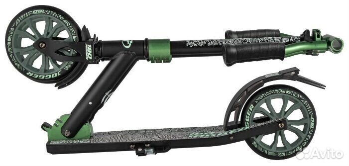 Самокат TechTeam Jogger. зеленый