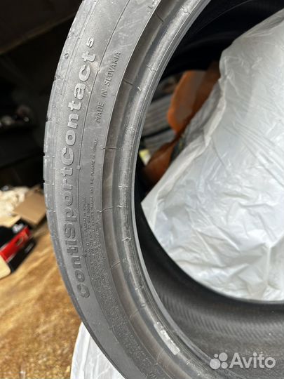 Continental ContiSportContact 5 225/40 R19 и 255/35 R19