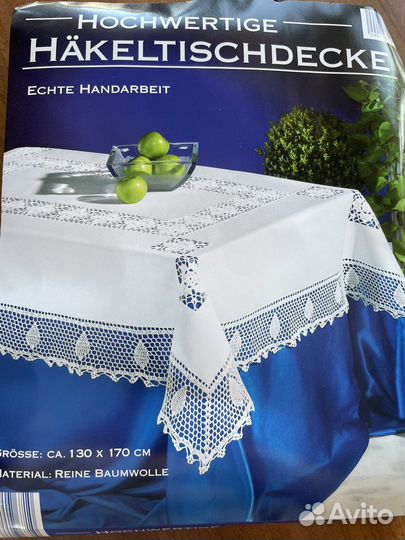 Скатерть винтаж ручная работа Германия