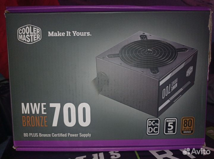 Блок питания 600-700w +80 bronze