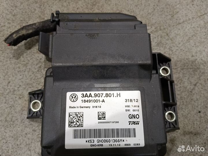 Блок управления ручника для Volkswagen Passat CC