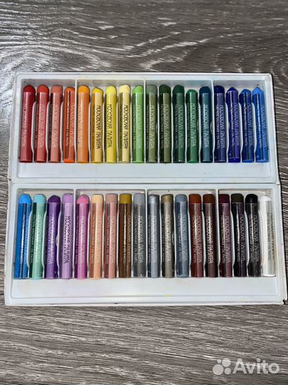 Масляная пастель гамма