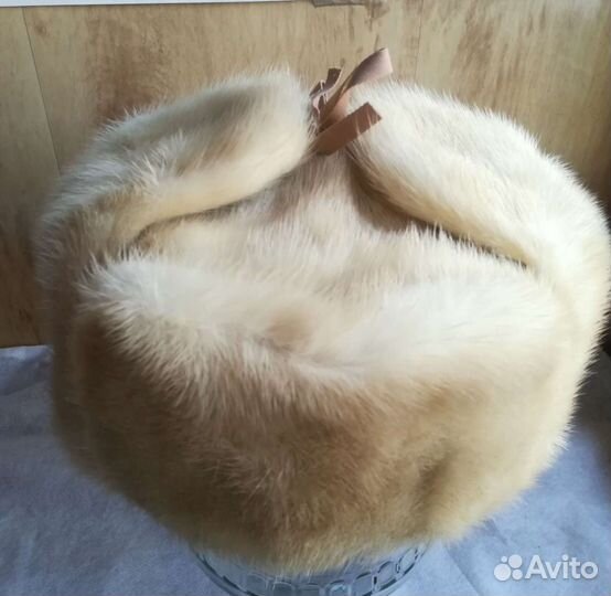 Шапка-ушанка, мех норки