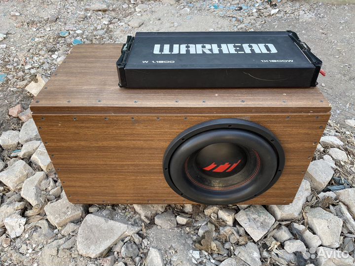 Сабвуфер урал тт12 в коробе 60 литров