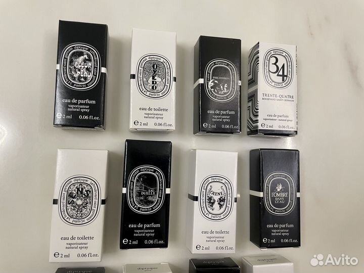 Пробники парфюмерии Diptyque 2ml оригинал