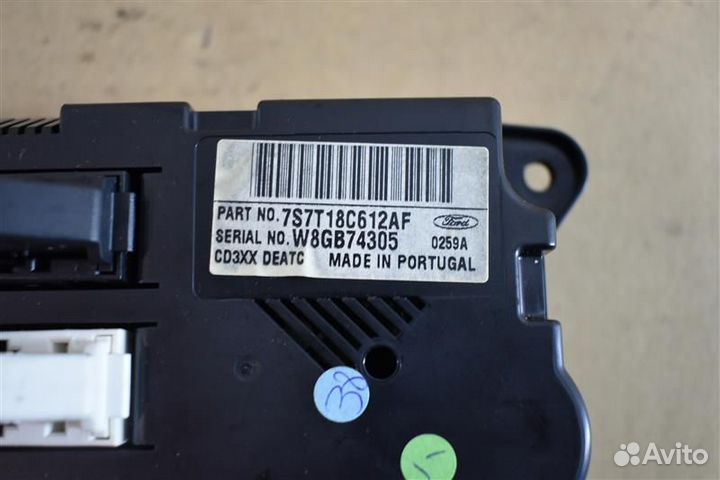 Блок управления климат контролем Ford Mondeo 4