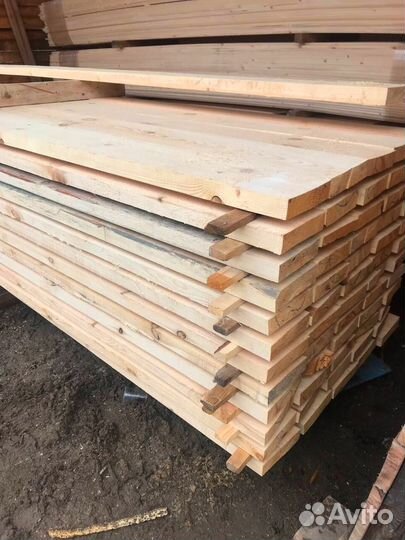 Качественная доска строганная, разных сечений