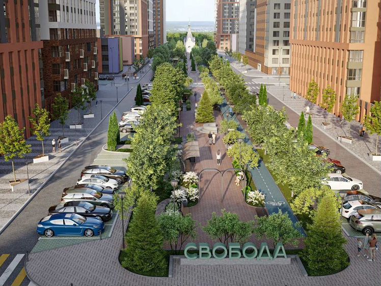Новостройки с отделкой рязань от застройщика. Макроквартал Свобода Рязань. Макроквартал Свобода