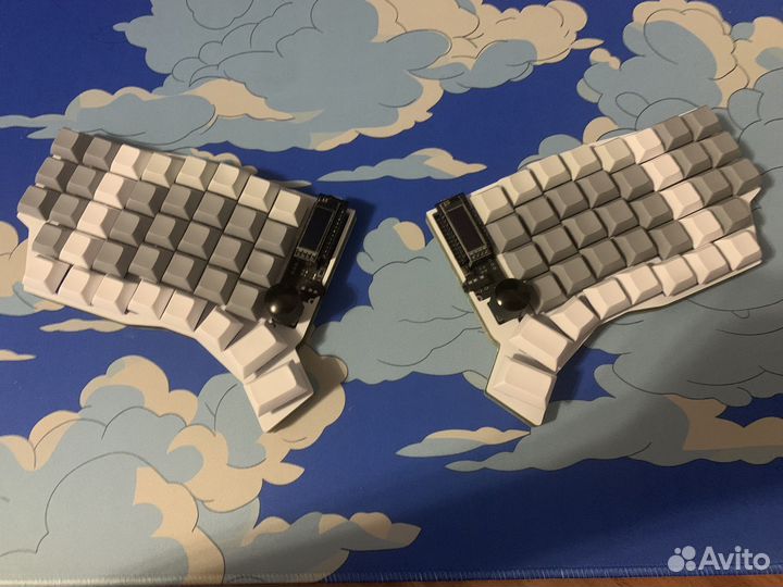 Ортолинейная сплит клавиатура