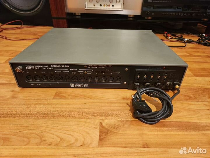 Эстония уп-010 усилитель предварительный