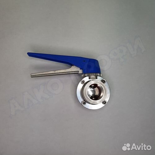 Кран бабочка 1,5 и 2 дюйма с плавной регулировкой