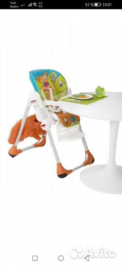 Стульчик для кормления Chicco Polly