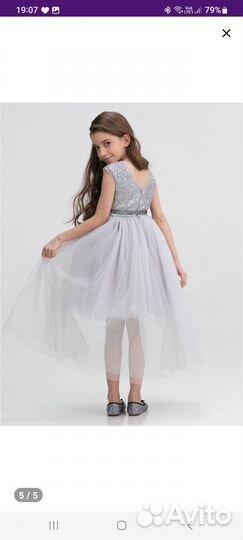 Платье для девочки 128-134