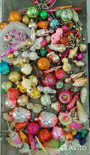 Елочные игрушки СССР и ГДР