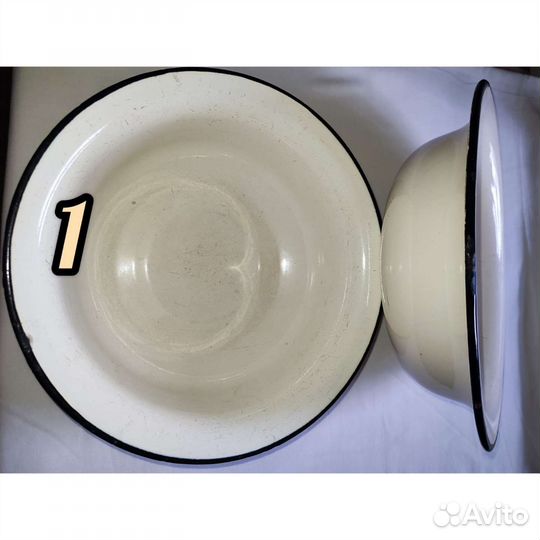 Миска эмалированная СССР