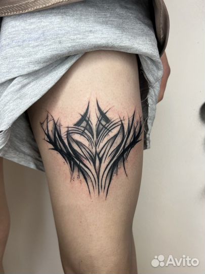 Коррекция старых татуировок