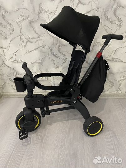 Трехколесный велосипед коляска