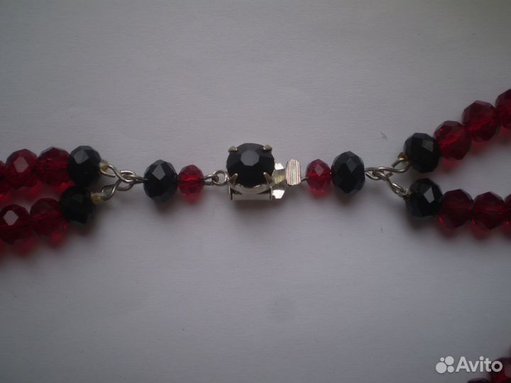 Бусы винтажные Чехия