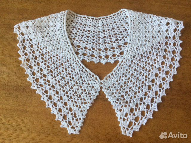 Воротнички кружевные