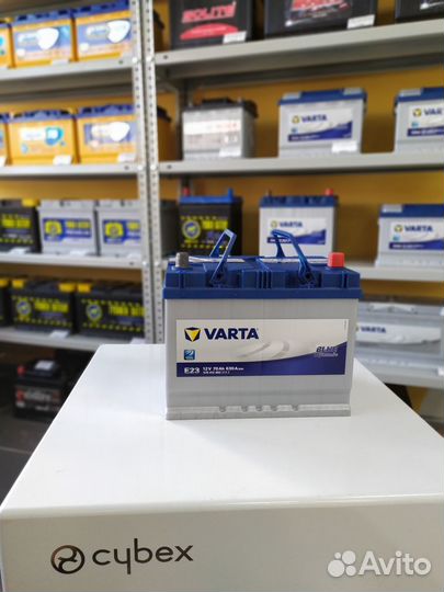 Аккумулятор 70Ah Varta 630A E23 азия стандарт D26L