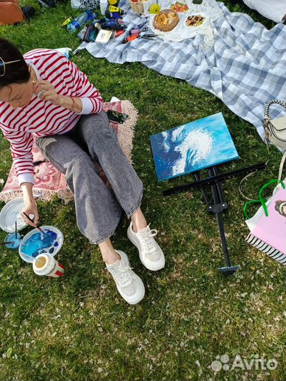 Мастер класс рисование дни рождения корпоративы