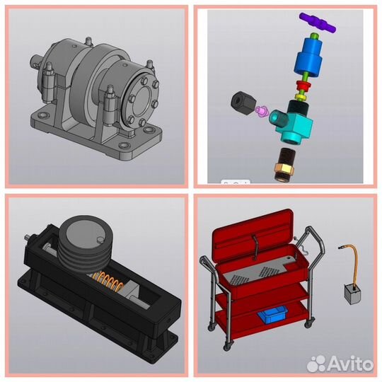Чертежи в компас 3D