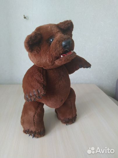 Реалистичный медвежонок авторская игрушка