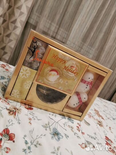 Подарочный набор 'Снеговики-свечи'