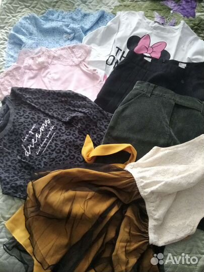 Вещи пакетом для девочки 146 рост