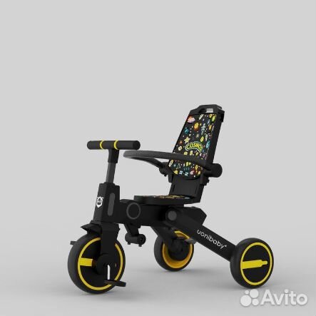 Трехколесный складной велосипед