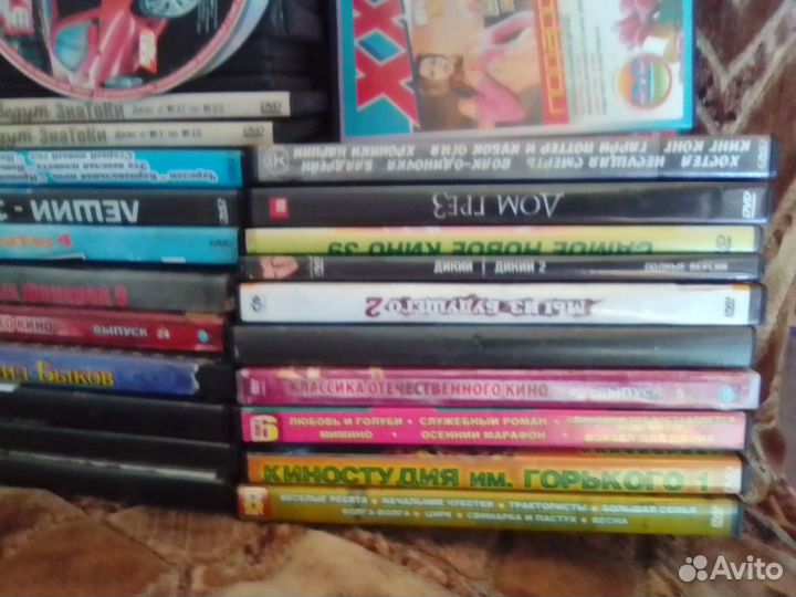 Двд диски разные