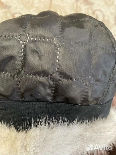 Шапка норковая женская