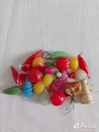 Набор ёлочных игрушек малютка родная коробка 80 шт